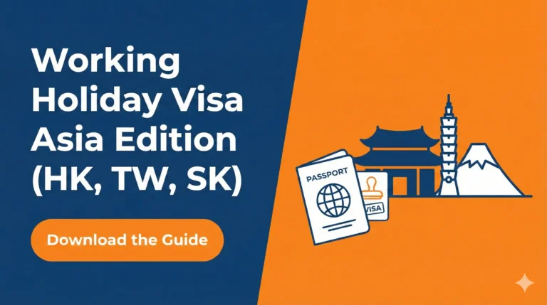 Working Holiday Visa Guide – Asia Edition (Hong Kong, Taiwan, South Korea)