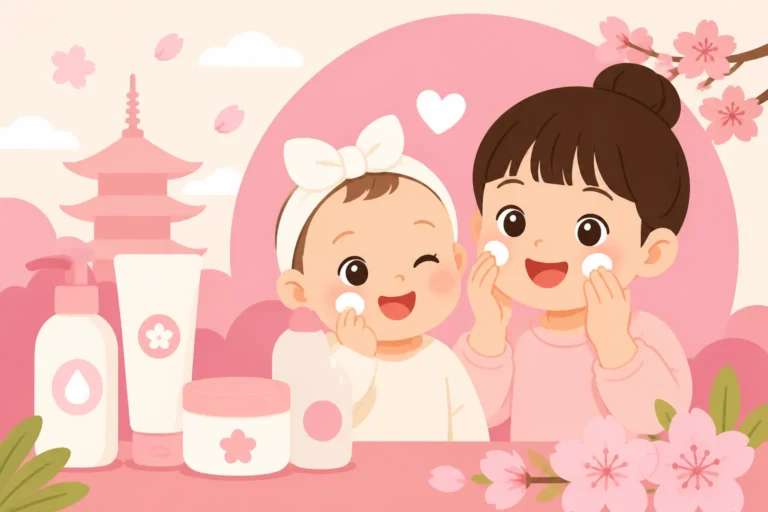 Japanese Baby and Kids’ Skincare Products