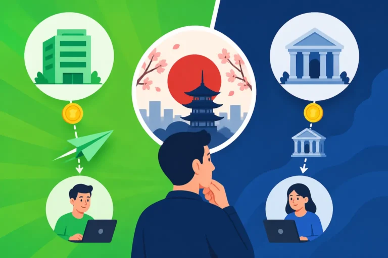 Paying Overseas Contractors From a Japanese Company: Wise vs Bank Transfer