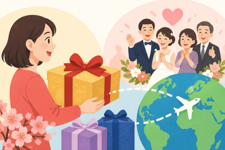 Weddings and Family Events Abroad: Sending Large Gifts Out of Japan